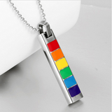 Fashion Pride Necklace Pendant Unisex Stainless Steel