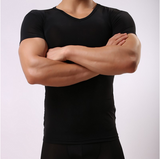 2015 Men Sexy Fitness Bodybuilding Ultra-thin Short Sleeves T Shirts