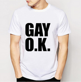 Gay OK T Shirts Men  I Am The One Who Knocks Heisenberg Tees