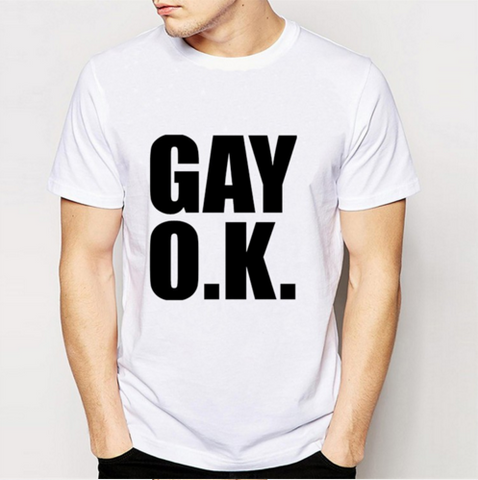 Gay OK T Shirts Men  I Am The One Who Knocks Heisenberg Tees