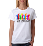 love wins lesbian shirt casual women's T shirt