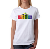 love wins lesbian shirt casual women's T shirt