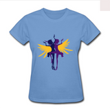 Womens Slim Fit T Shirt Lesbian Wings
