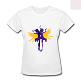Womens Slim Fit T Shirt Lesbian Wings
