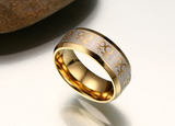 18K Gold Ring For Women Lesbian Wedding