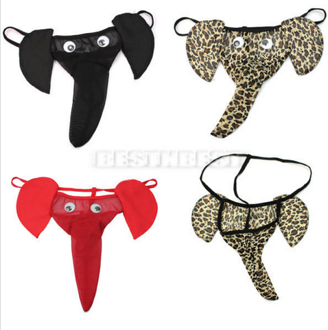 2015 Hot Sell Mens Gay Sexy Lingerie Elephant Underwear