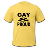 Cotton T Men's Gay Proud tshirt